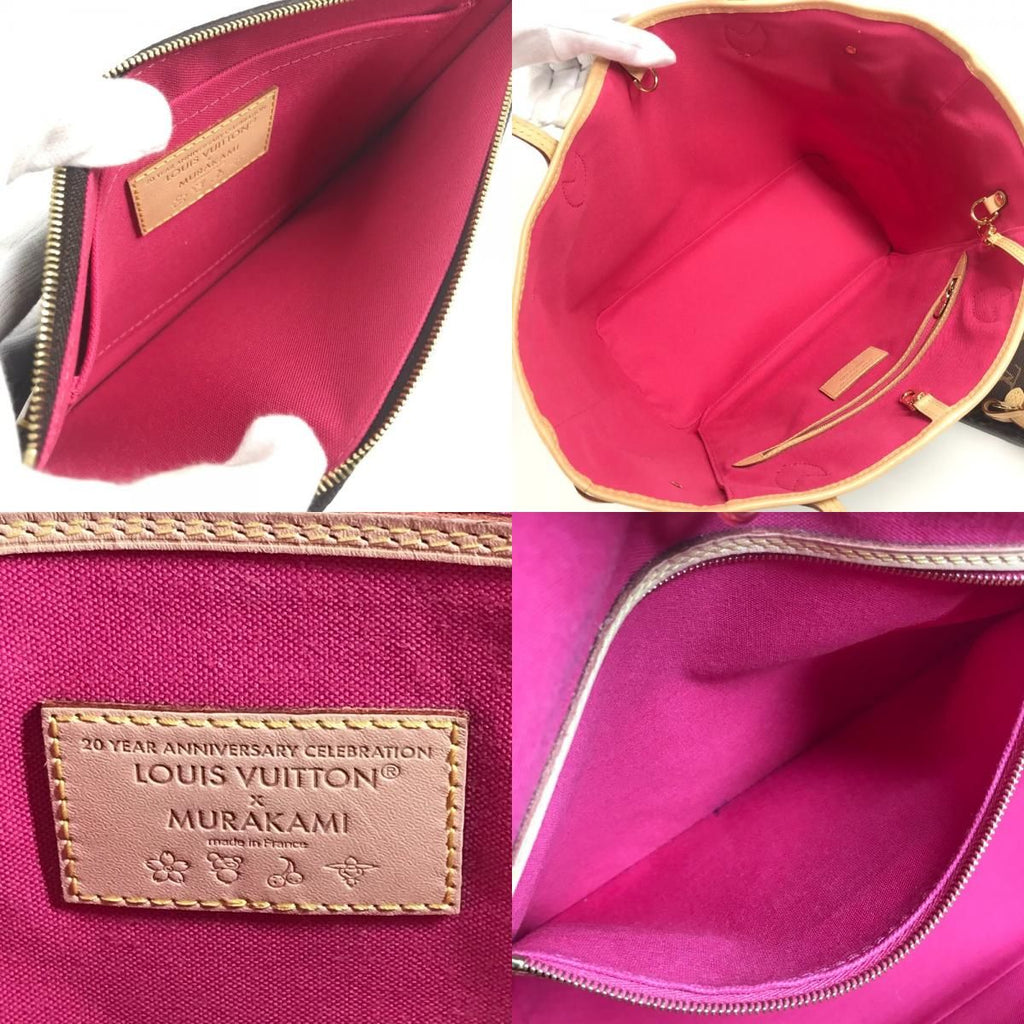 Louis Vuitton Shoulder Bag Neverfull Monogram Canvas Brown — view 8