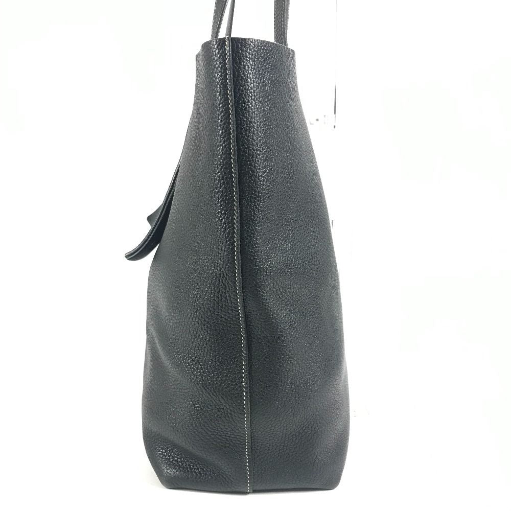 Hermes Shoulder Bag Cover Series 46 Leather Black — view 4
