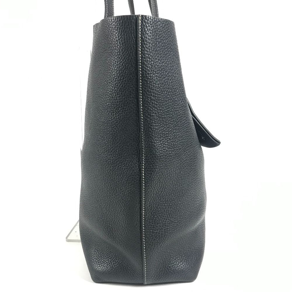 Hermes Shoulder Bag Cover Series 46 Leather Black — view 3