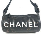 Chanel Shoulder Bag CC Logo Nylon Black — view 2