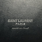 Saint Laurent Paris Sac Joule Baby Shoulder Bag Leather Black Silver — view 4