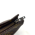 Louis Vuitton Pouch Toilette 15 Monogram Leather Brown Cosmetic Gold — view 9