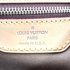 Louis Vuitton Batignolles Oriental Monogram Leather Brown Light Tote Gold — view 4