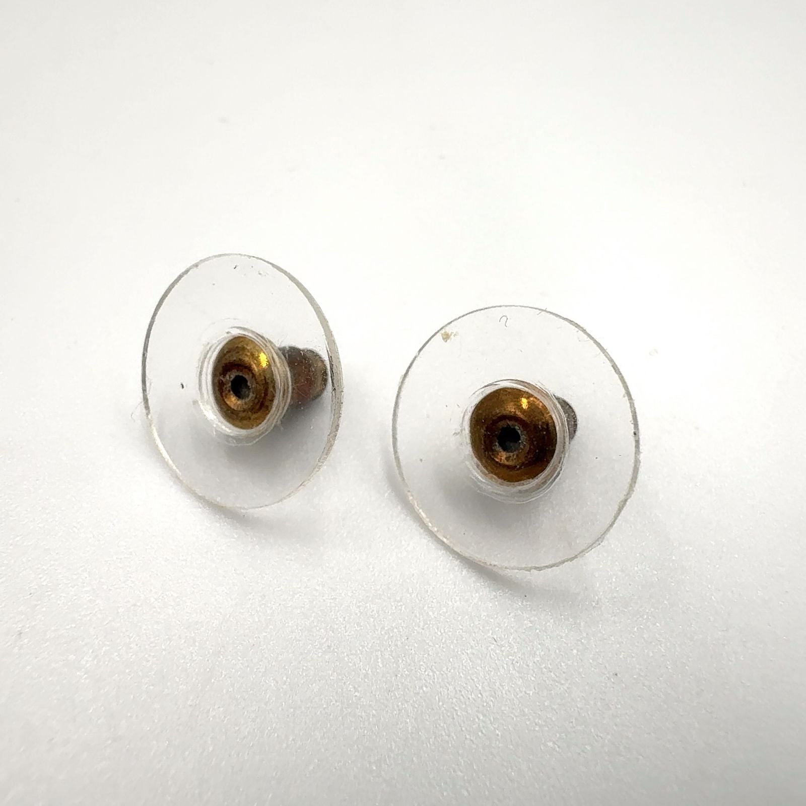 Chanel CC Logo Pearl Swing Faux Color Stone Off White Clear Gold Earrings — view 6