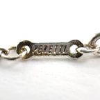 Tiffany & Co Notes Double Heart Tag Silver Necklace — view 5