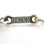 Tiffany & Co Notes Double Heart Tag Silver Necklace — view 4