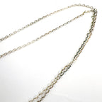 Tiffany & Co Notes Double Heart Tag Silver Necklace — view 6