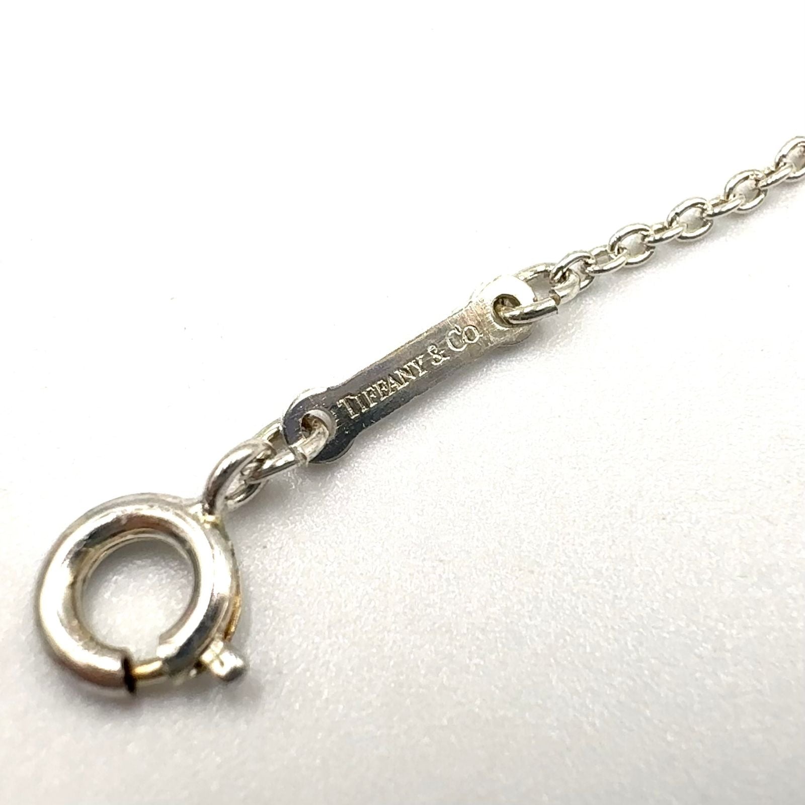 Tiffany & Co Open Silver Necklace — view 4