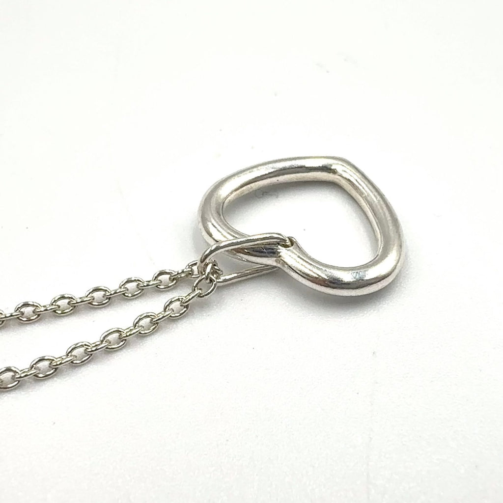 Tiffany & Co Open Silver Necklace — view 9