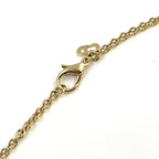 Dior Evolution Color Stone Clear Gold Necklace — view 7