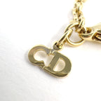 Dior Evolution Color Stone Clear Gold Necklace — view 4
