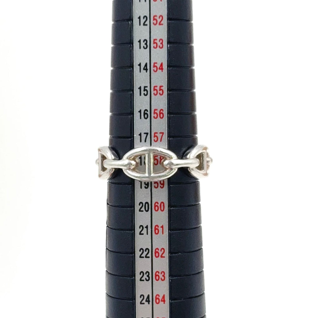 Hermes Chaine D'ancre Silver Ring — view 9