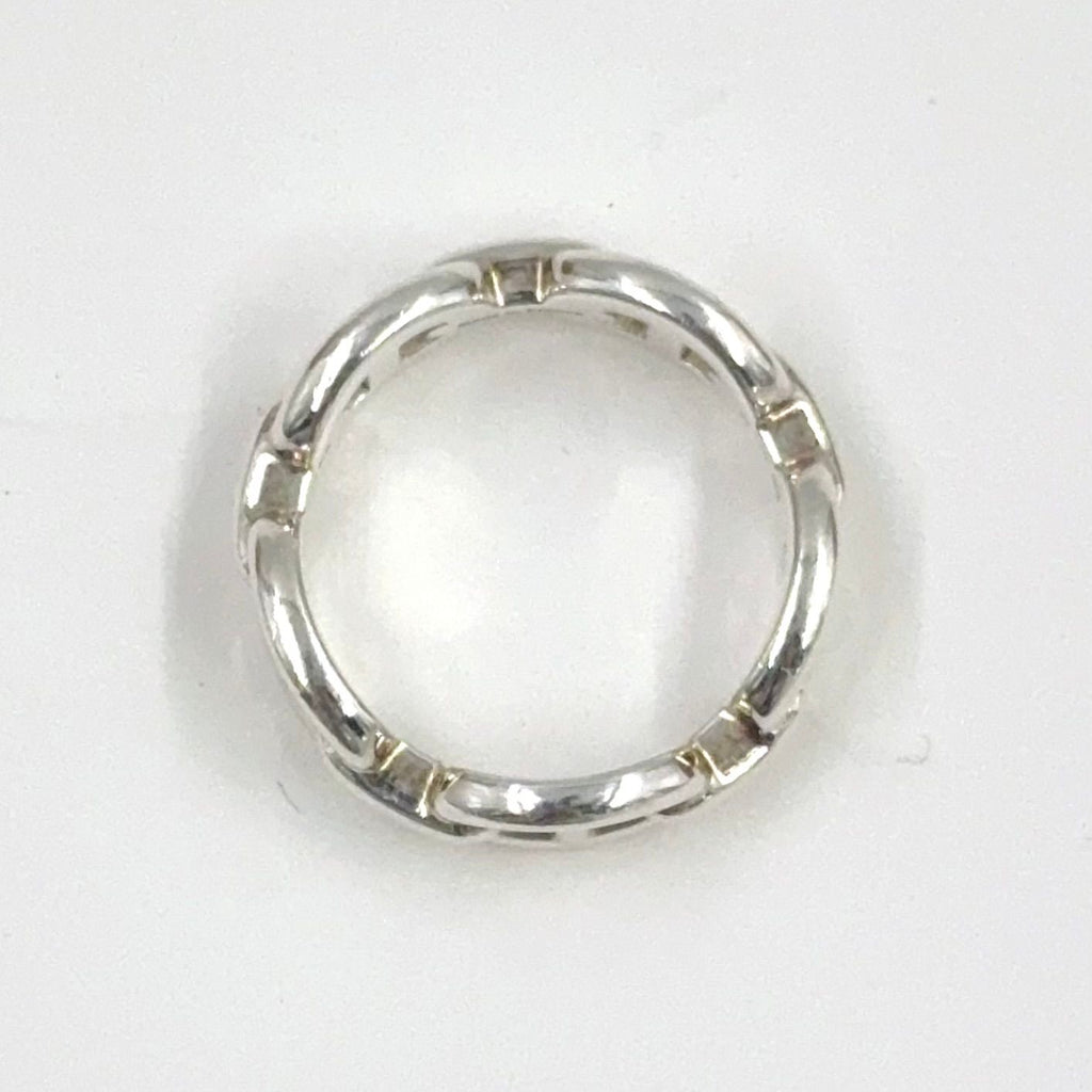 Hermes Chaine D'ancre Silver Ring — view 3