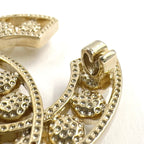 Chanel CC Logo Pearl Faux Gold White Brooch — view 7