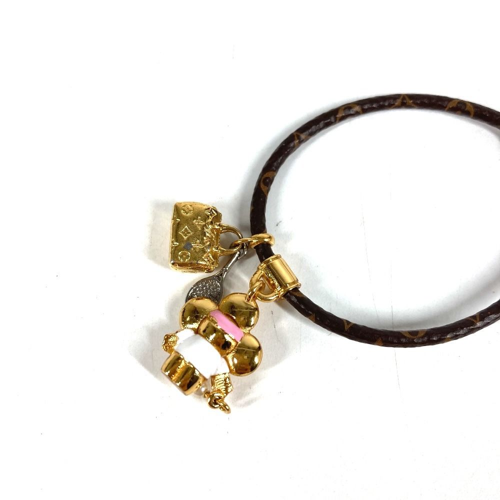 Louis Vuitton Bracelet Vivienne Tennis Monogram Canvas Brown — view 8