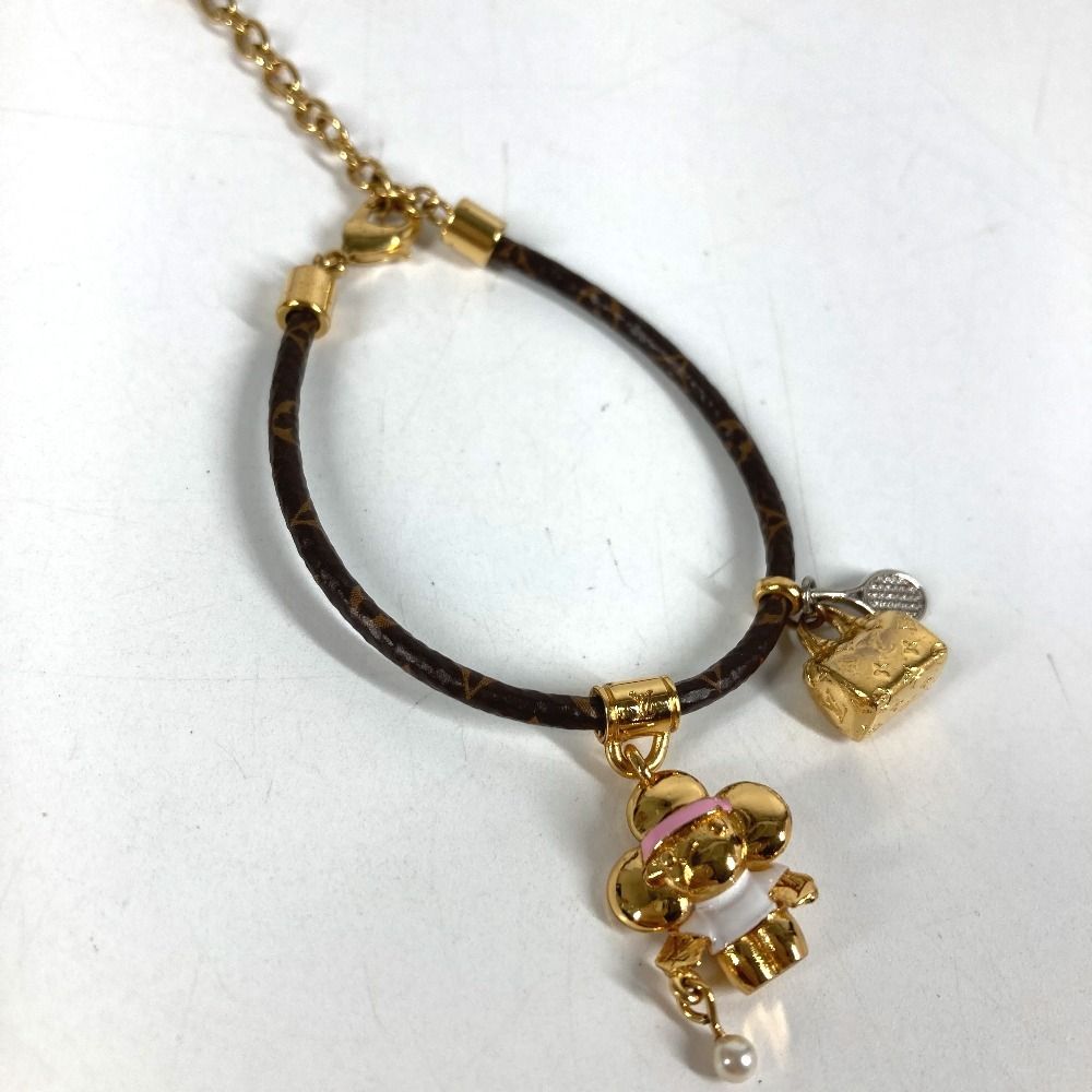 Louis Vuitton Bracelet Vivienne Tennis Monogram Canvas Brown — view 6