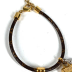 Louis Vuitton Bracelet Vivienne Tennis Monogram Canvas Brown — view 4