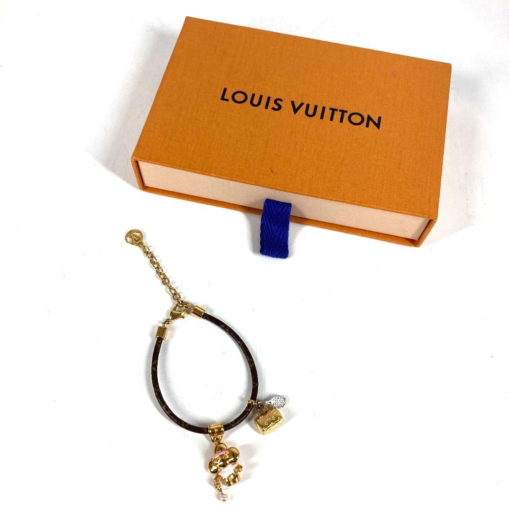 Louis Vuitton Bracelet Vivienne Tennis Monogram Canvas Brown — view 3