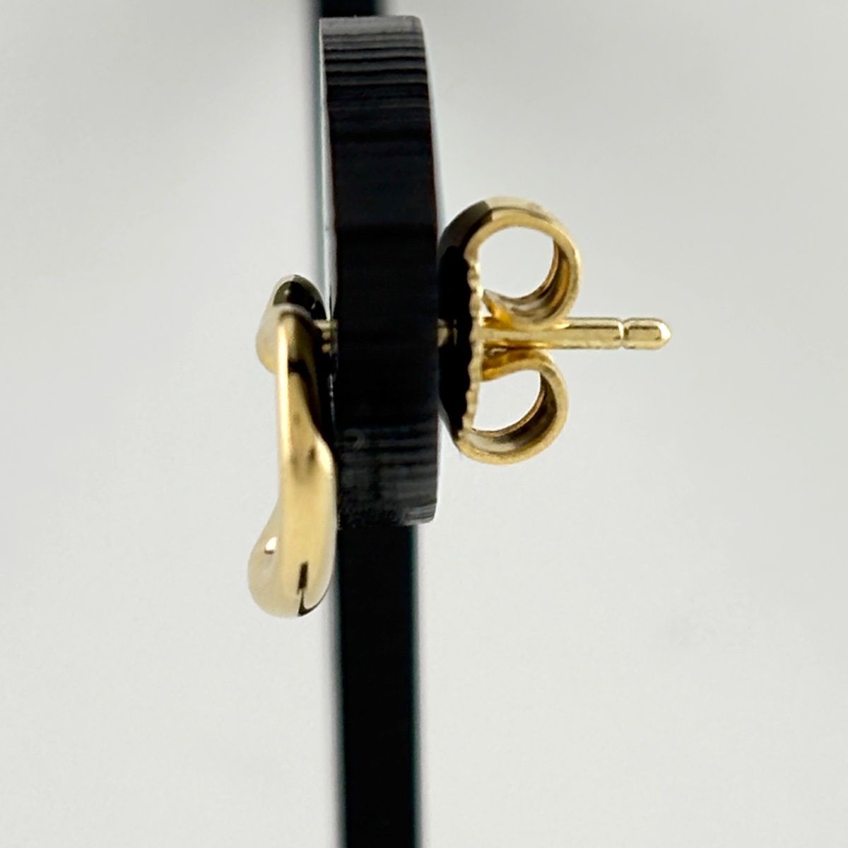 Tiffany & Co Open Heart Earrings YG Yellow Gold Paloma Picasso — view 2