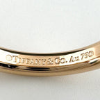 Tiffany & Co Flat Band Ring PG Pink Gold Pave Diamond — view 4
