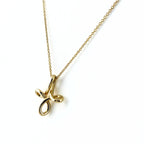 Tiffany & Co Necklace YG Yellow Gold Pendant