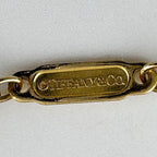 Tiffany & Co T Smile Mini Necklace YG Yellow Gold Pendant — view 4