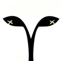 Tiffany & Co Kiss Earrings YG Yellow Gold