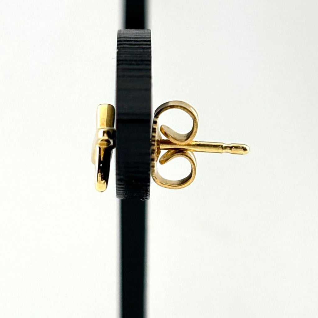 Tiffany & Co Kiss Earrings YG Yellow Gold — view 2
