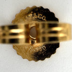 Tiffany & Co Kiss Earrings YG Yellow Gold — view 3