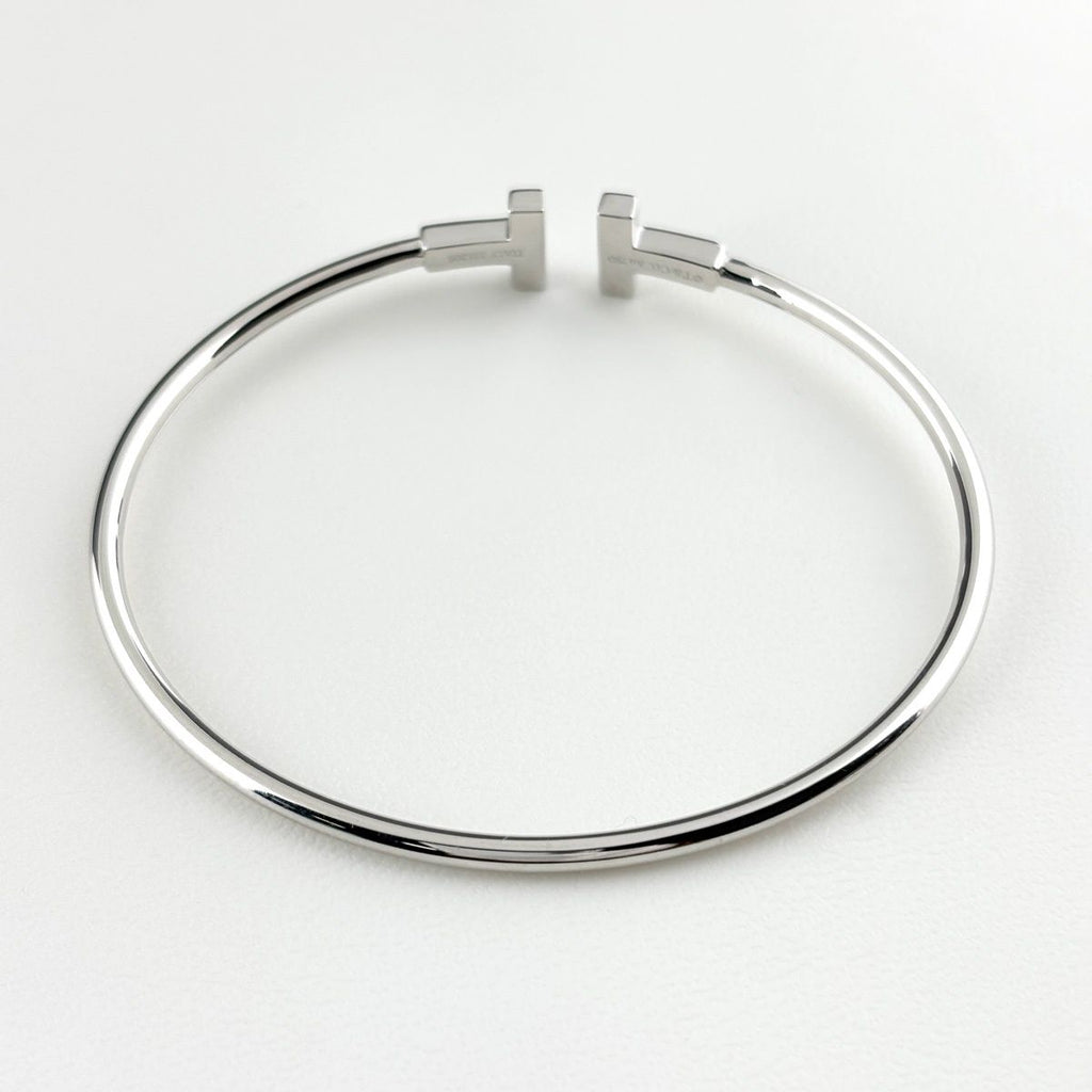 Tiffany & Co T Wire Bangle Bracelet — view 3