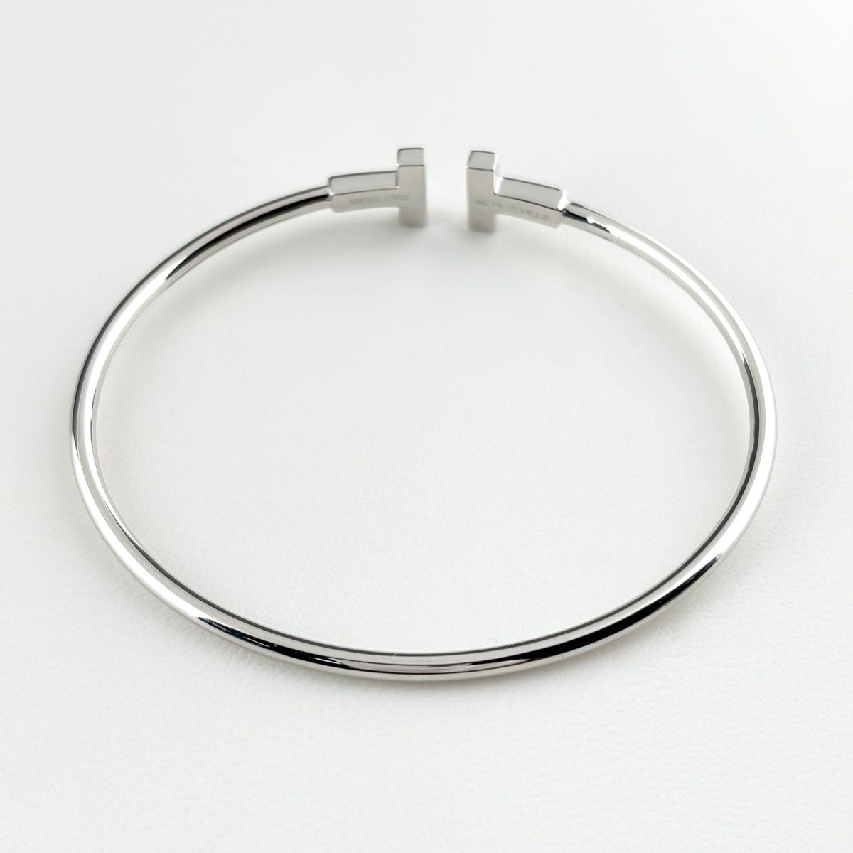 Tiffany & Co T Wire Bangle Bracelet — view 3