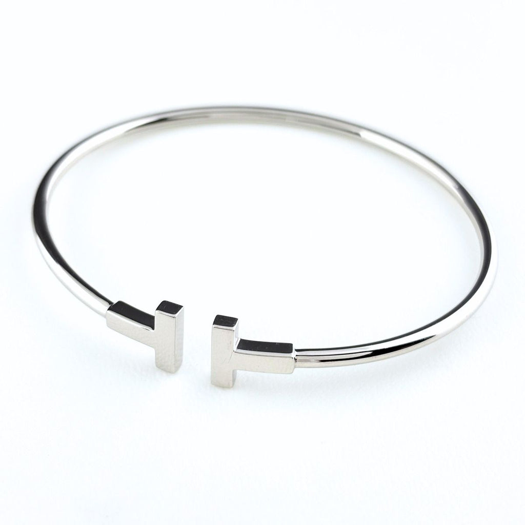 Tiffany & Co T Wire Bangle Bracelet