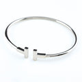 Tiffany & Co T Wire Bangle Bracelet