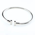 Tiffany & Co T Wire Bangle Bracelet