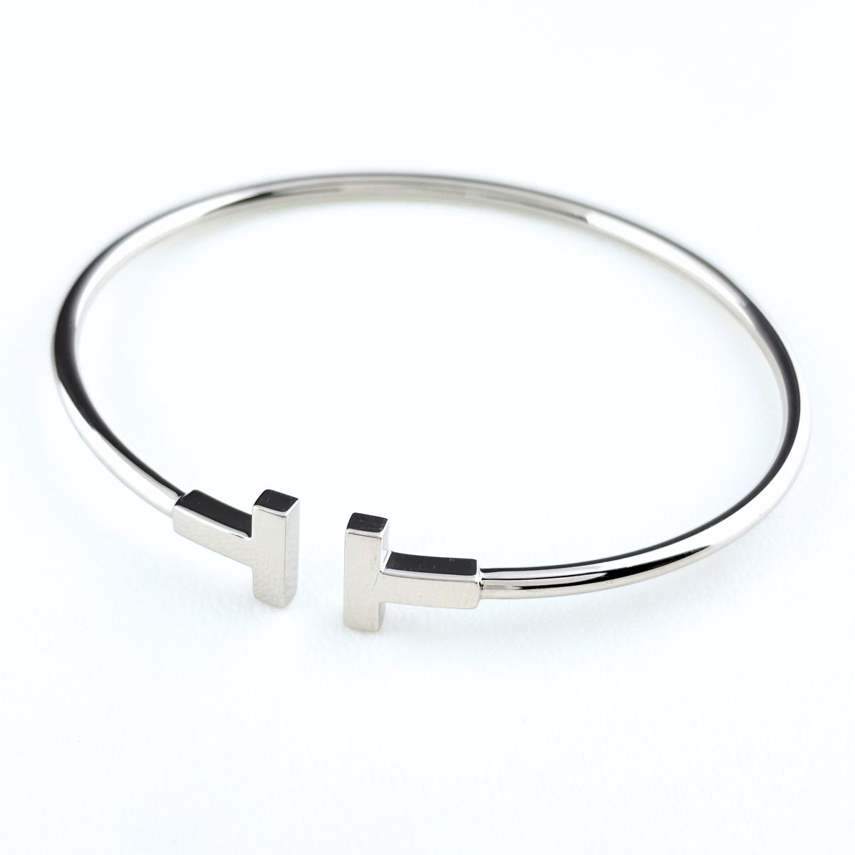 Tiffany & Co T Wire Bangle Bracelet