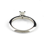 Tiffany & Co Solitaire Ring Platinum Diamond — view 5