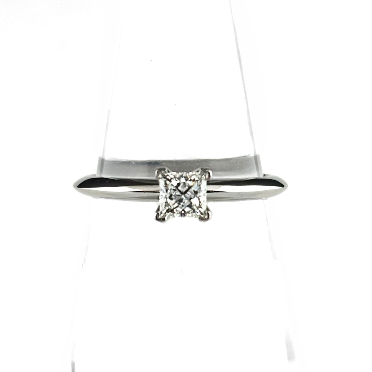 Tiffany & Co Solitaire Ring Platinum Diamond
