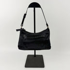 Prada Handbag Nylon Black Vintage