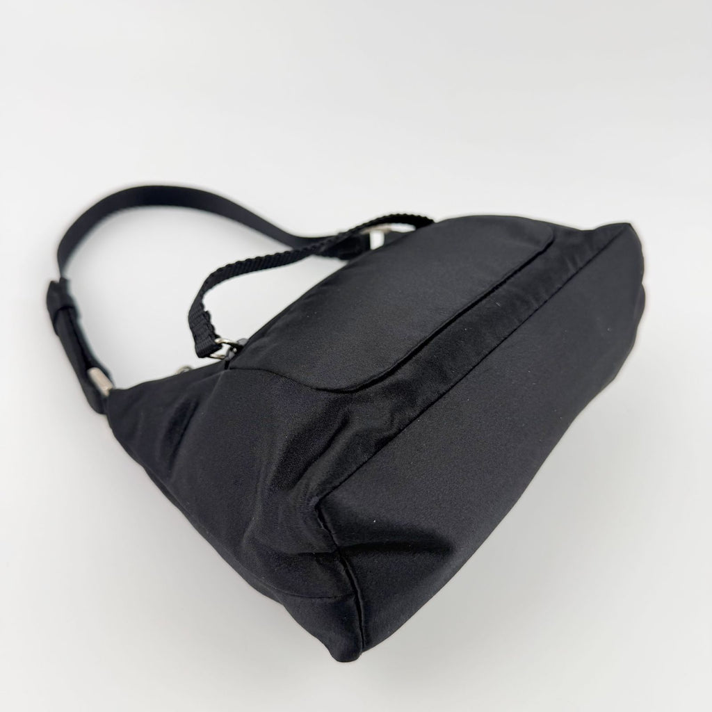 Prada Handbag Nylon Black Vintage — view 8