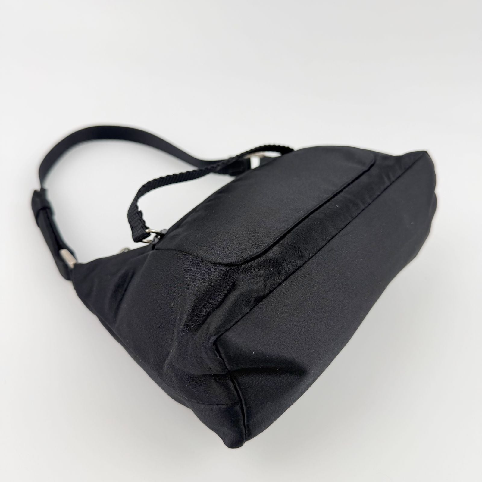 Prada Handbag Nylon Black Vintage — view 8
