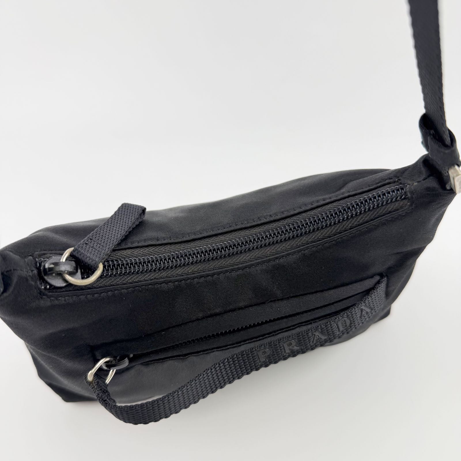 Prada Handbag Nylon Black Vintage — view 6