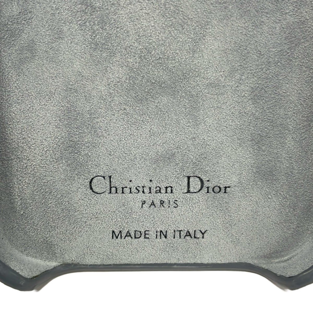 Dior Mobile Phone Case Lady Cannage Stitch Light Blue for Lambskin — view 4