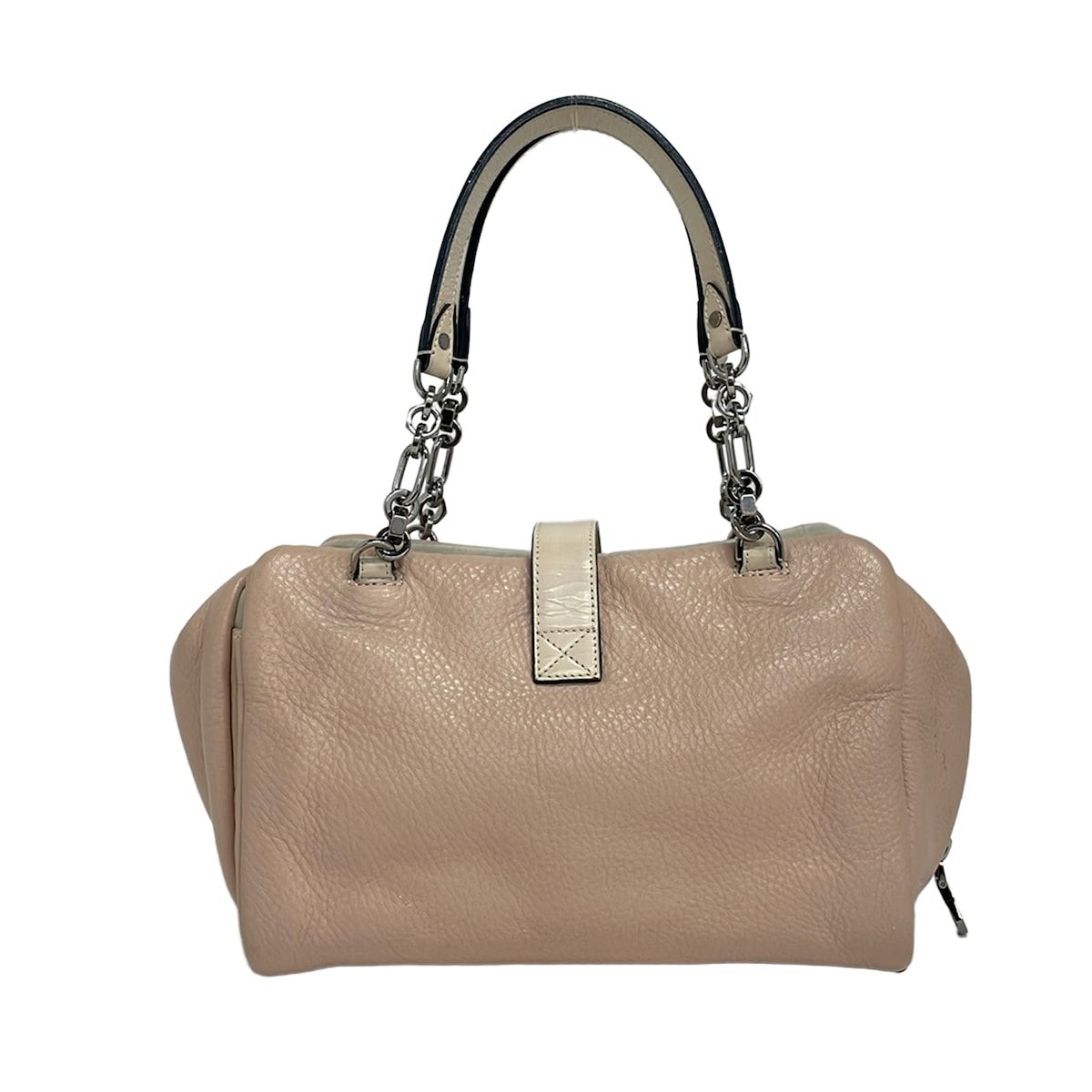 Loewe Handbag Lola Pink Ivory Leather — view 3