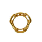 Hermes Scarf Ring Chaine D'ancre Gold — view 3