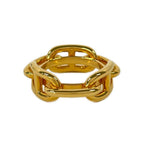 Hermes Scarf Ring Chaine D'ancre Gold — view 2