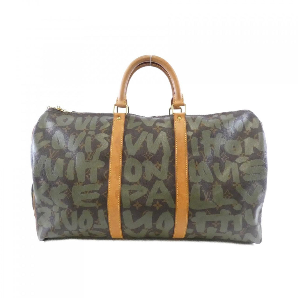 Louis Vuitton Monogram Graffiti Keepall 50 cm Boston