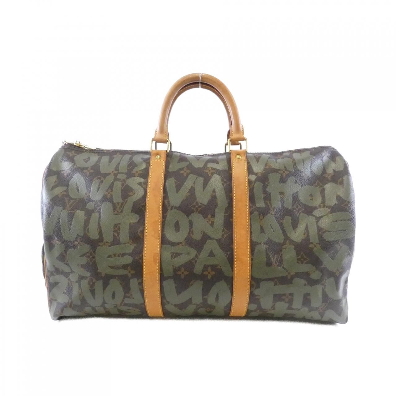 Louis Vuitton Monogram Graffiti Keepall 50 cm Boston