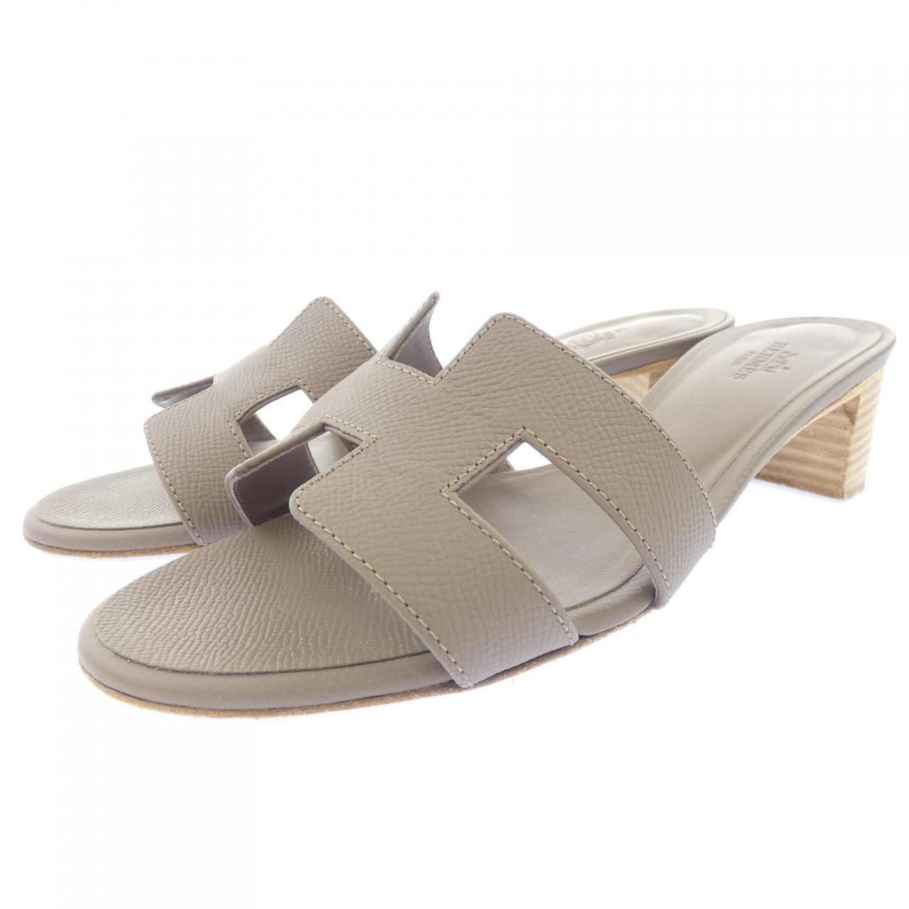 Hermes Oasis Sandals Brown — view 3