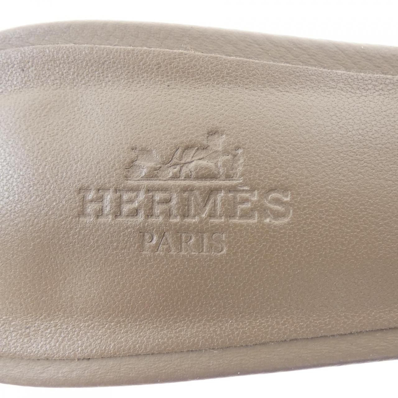 Hermes Oasis Sandals Brown — view 6