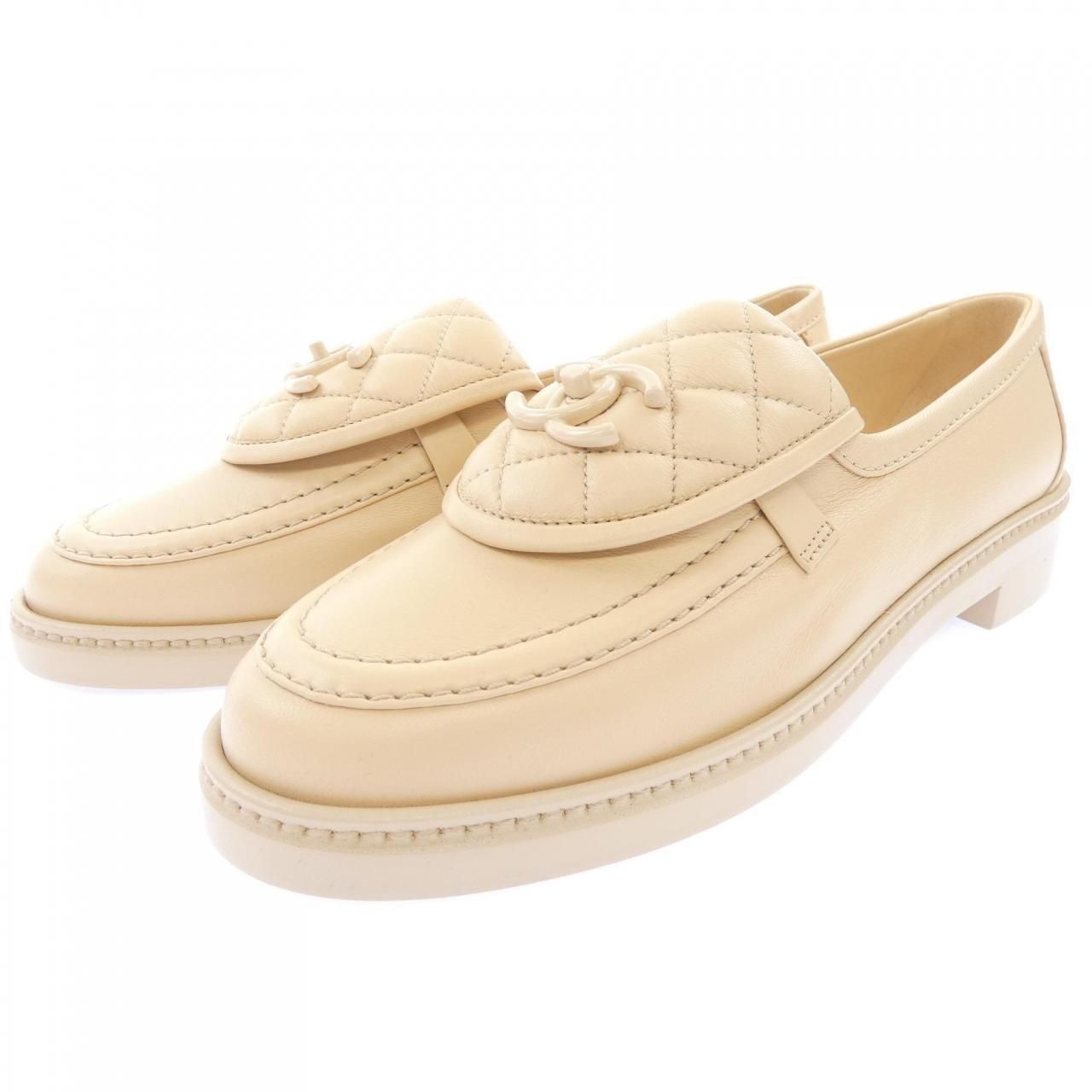 Chanel Turnlock Moccasins Shoes — view 3